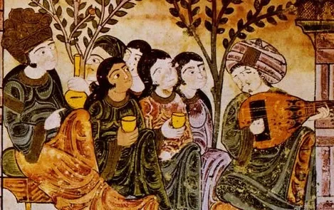 Hadîth_Bayâd_wa_Riyâd_-_BAV_Ar368_f10r_-_Garden_scene.jpg