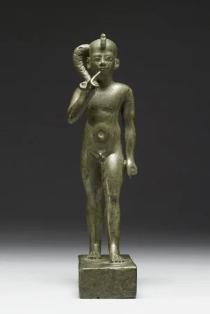 Egyptian_-_Horus_the_Child_-_Walters_541983_(2).jpg