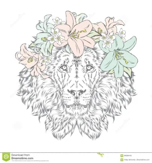 löwe-einem-kranz-von-blumen-84069445.jpg