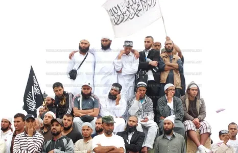 Meeting de Ansar Al-Chariâa à Kairouan - Photo de famille.jpg