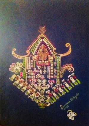 “Motifs-de-convivialité-amazighe“-œuvre-de-l%u2019artiste-marocaine-Soundousse-Belayachi.jpg