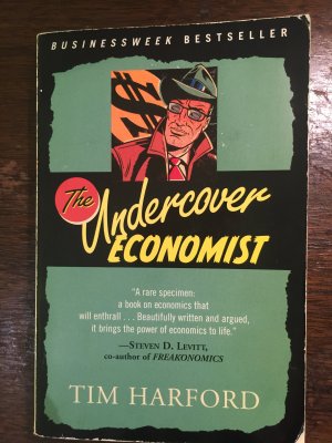 The Undercover Economist book by Tim Harford.JPG