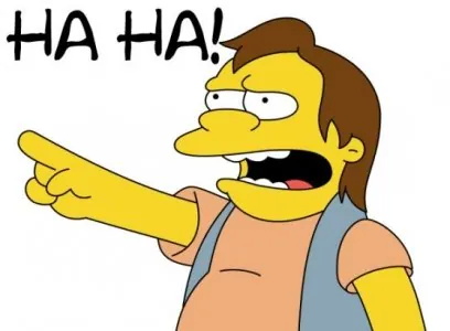 Nelson Muntz _.. HA HA ... ;-).jpg Nelson Muntz _.. HA HA ... ;-).jpg