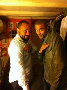 Dieudonné et Tony Parker, en pleine séance de quenelle basket.jpg